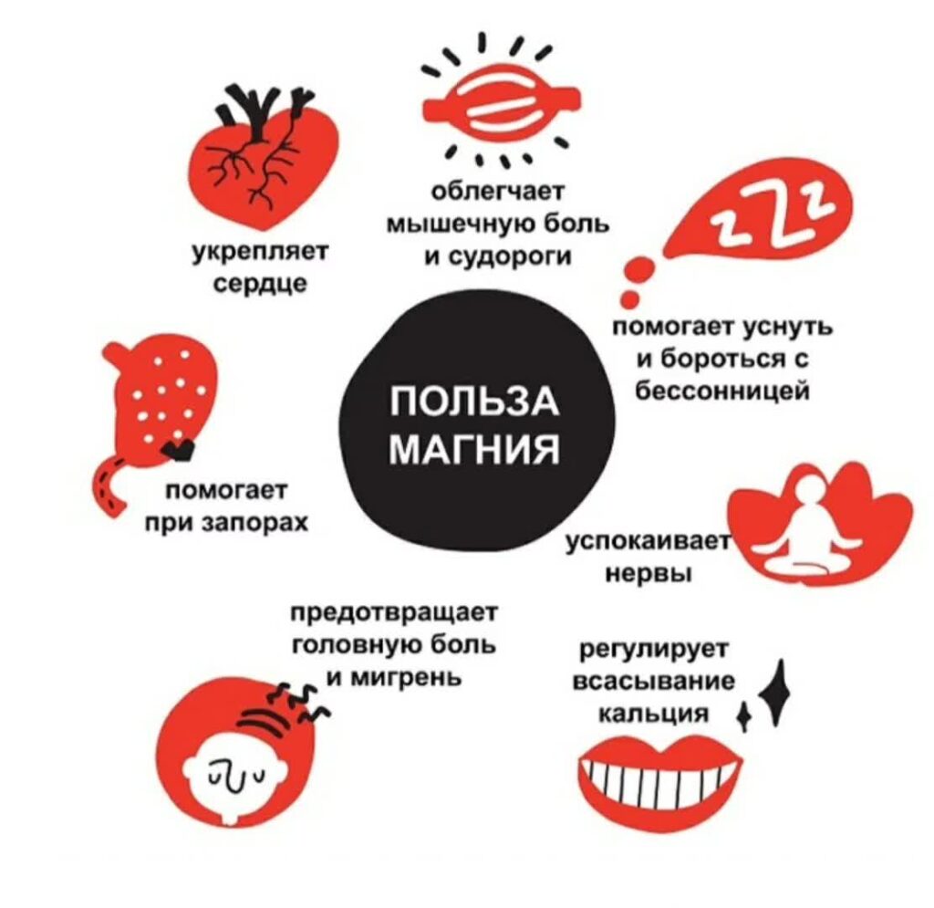 Магний в организме и его источники